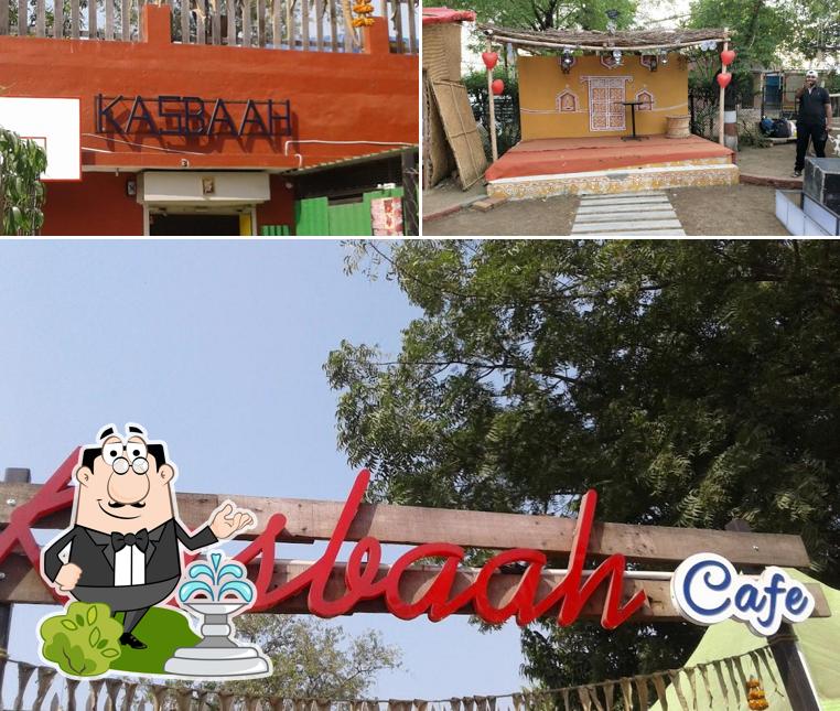 The exterior of Kasbaah Cafe
