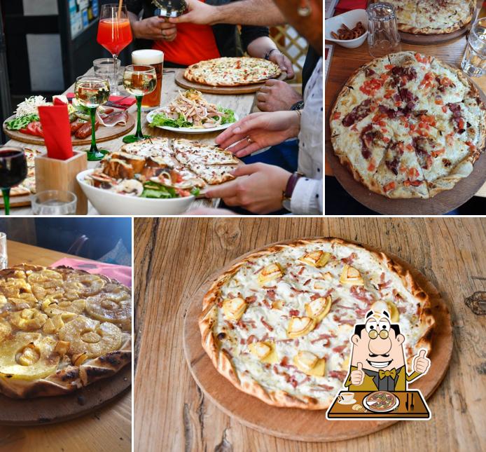 Essayez des pizzas à L'alsacien Besançon