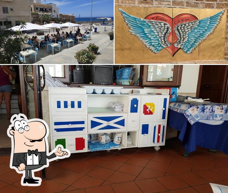 Tra le varie cose da La Sirenetta si possono trovare la interni e cibo