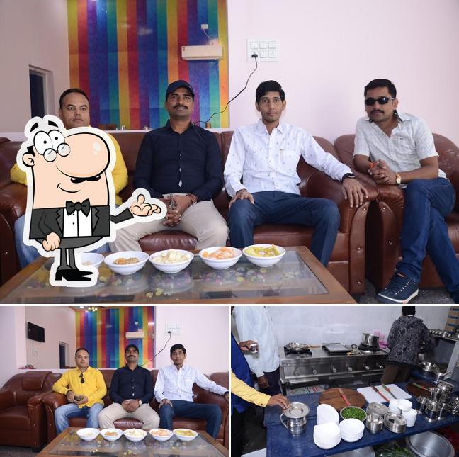 The interior of Madhuvan Restaurant & Hotel Jalore