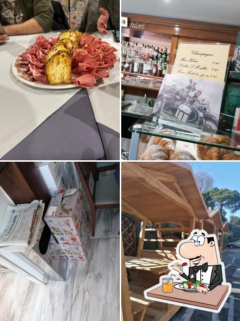 Questa è la immagine che mostra la cibo e interni di Bar Terazzi Giovanni