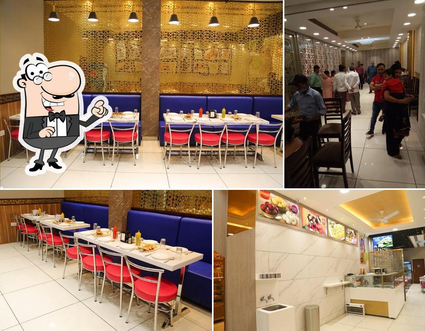 The interior of Ahuja Sweets