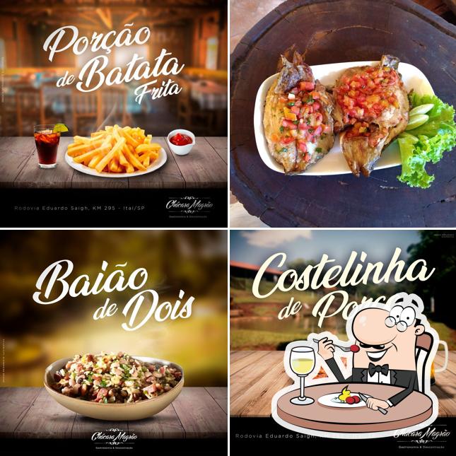 Comida em Chácara do Magrão