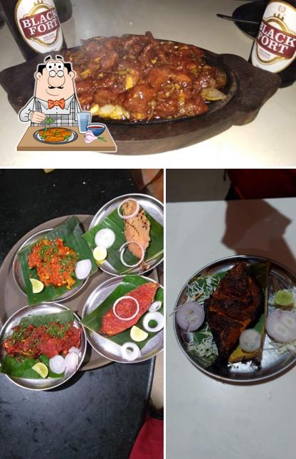 Chicken wings at Hotel Milan Veg & Non Veg
