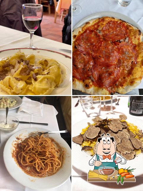 Spaghetti alla bolognese al Hotel Ristorante Pizzeria Mancinelli