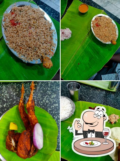 Food at Hotel Sri Ganapathy Mess veg and non veg