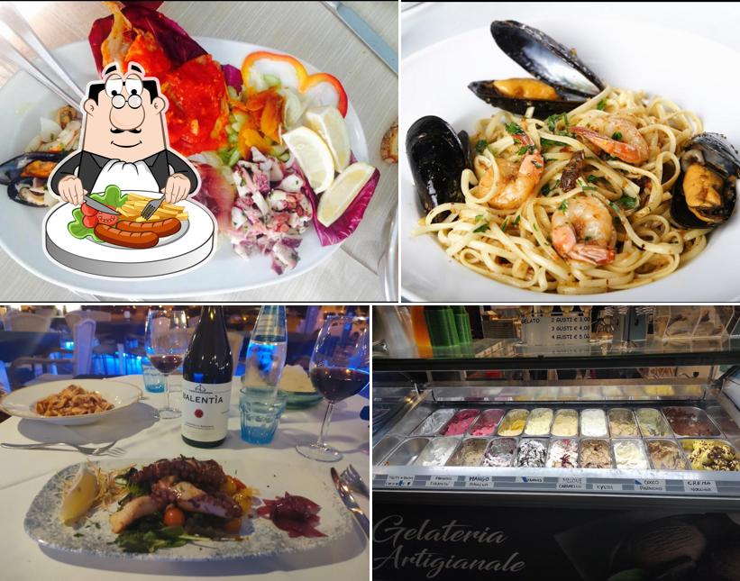 Platti al Hotel ristorante Il Nuovo Gabbiano