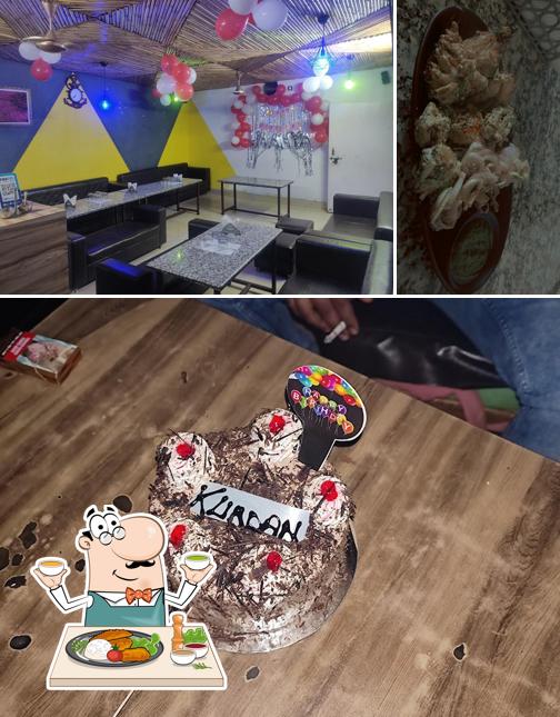 This is the photo showing food and interior at JD's Public Headquarter