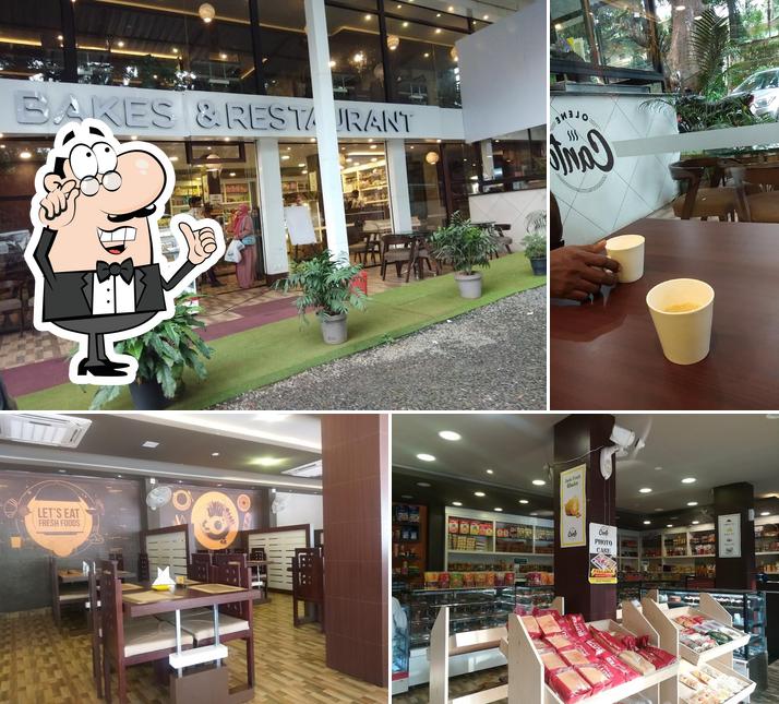 The interior of Olene Canto Bakes & Restaurant (Anakkayam - Manjeri)