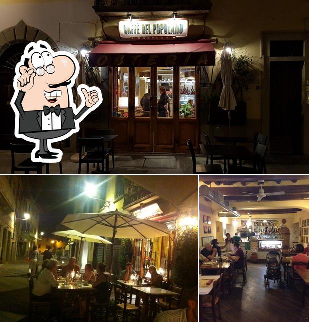 Gli interni di Osteria Caffè Del Popolano