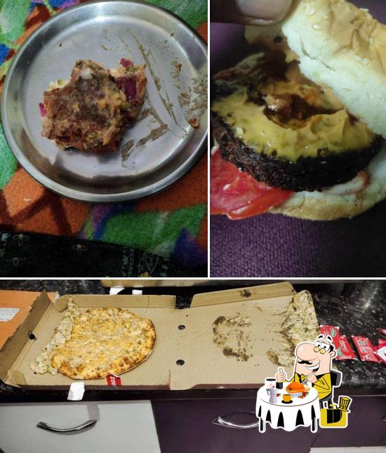 Food at Pizza Tower Cafe