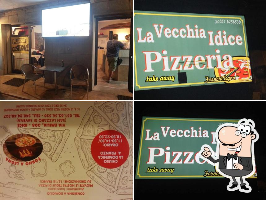 Gli interni di Pizzeria La Vecchia Idice