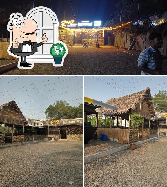 The exterior of RAAZ MULTI CUISINE RESTAURANT