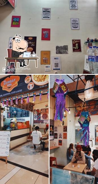 The interior of THE BOMBAY BHEL