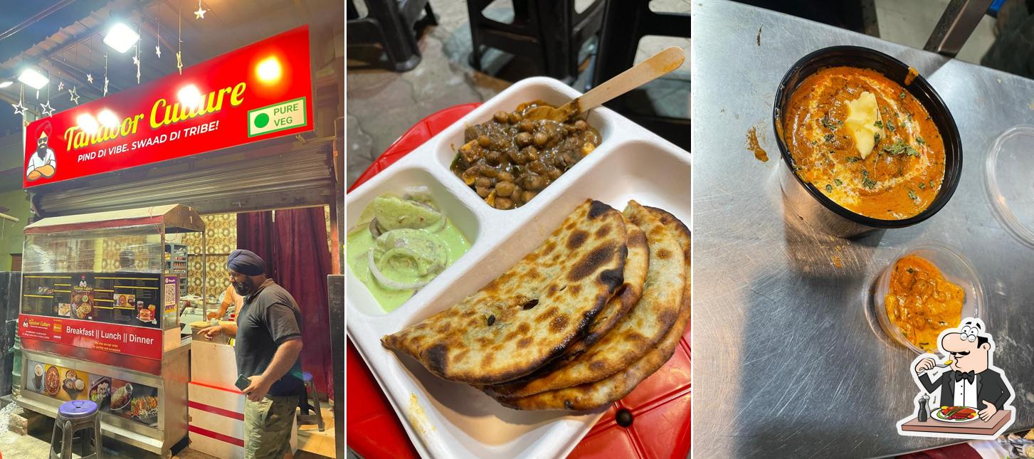 Food at The Tandoor Culture Soya Chaap Paneer Tikka Kulcha Paratha Rolls Lassi- Traditional & Authentic