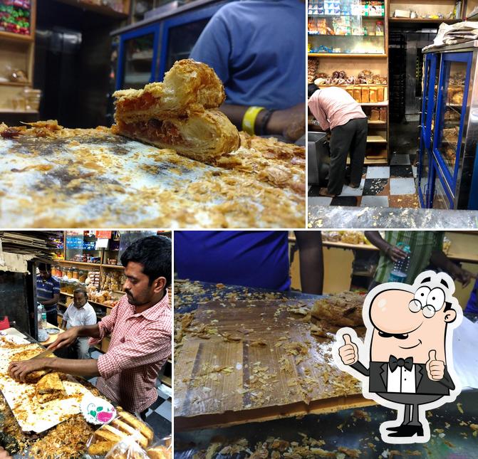 See this pic of V.B.Bakery