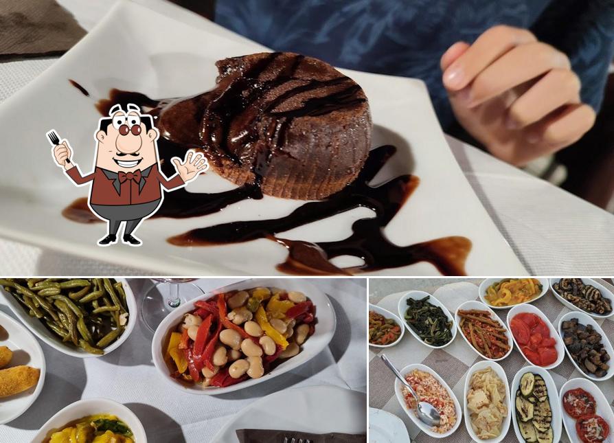 Cibo al Trattoria L'Arco