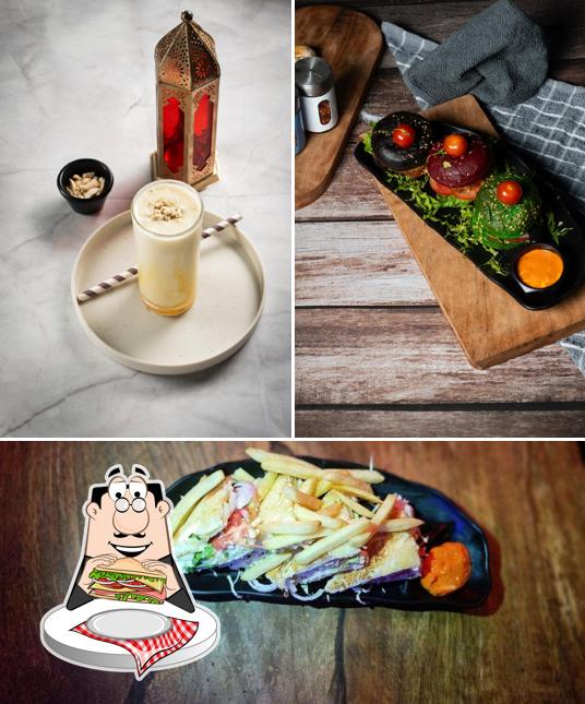 Club sandwich at Urban Jungle