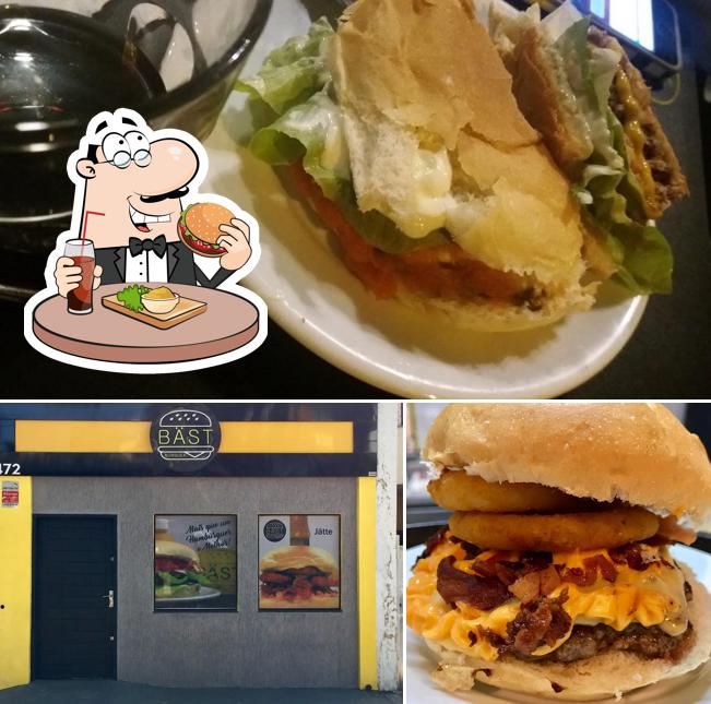 Delicie-se com um hambúrguer no Bäst Burguer