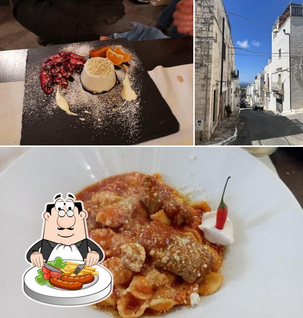 Dai un’occhiata alla immagine che mostra la cibo e esterno di Ristorante Vecchia Ostuni