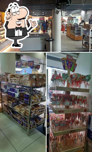 The interior of Alankar Sweets & Bakers