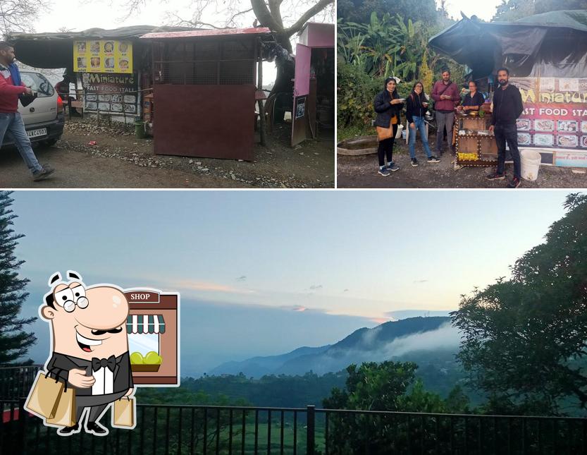 Check out how miniature food stall looks outside