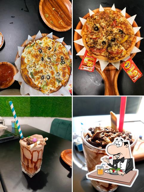 Food at 9 Coins Cafe Best Cafe in Meerut