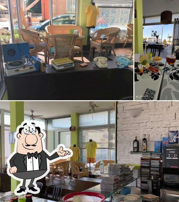 Dai un'occhiata agli interni di Beach bar