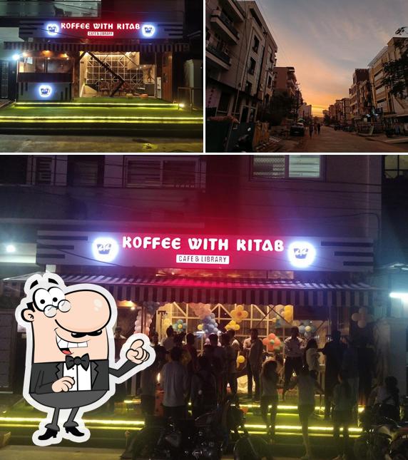 The exterior of Koffee with Kitab