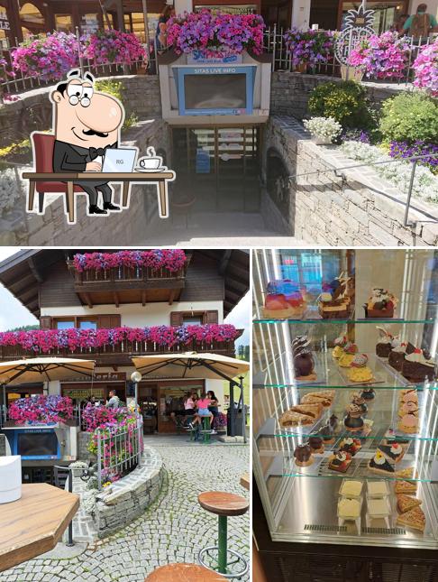 Gli interni di Pasticceria Gelateria Biancaneve e i sette nani