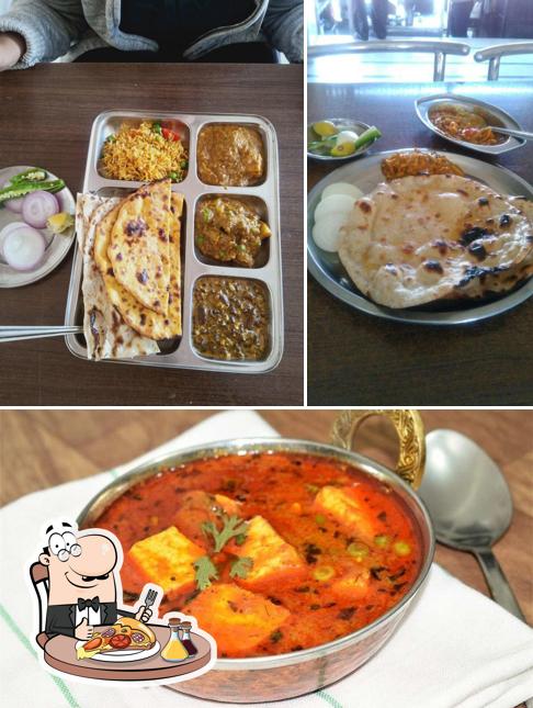 Order pizza at Hanuman Dhaba