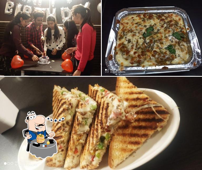Food at Hide Out Cafe