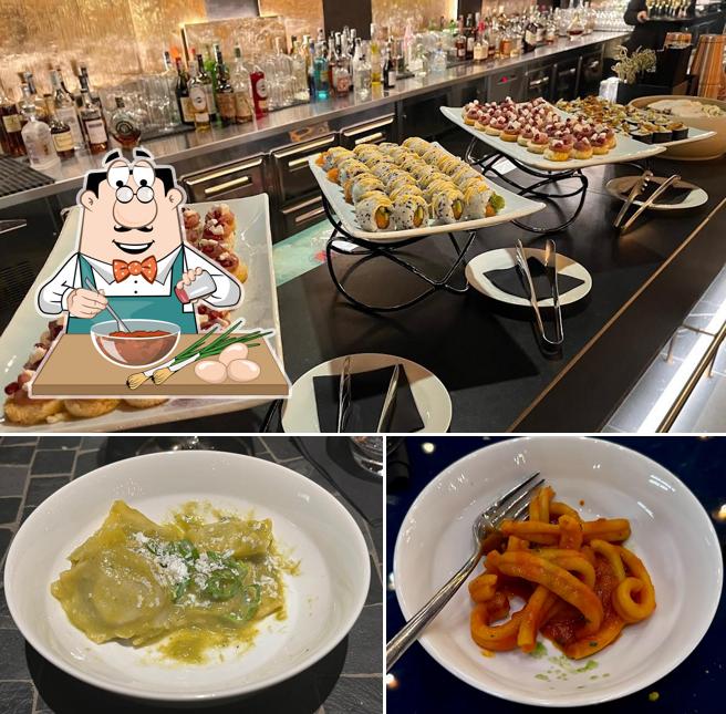 Ravioli al Executive lounge Hilton La Lama
