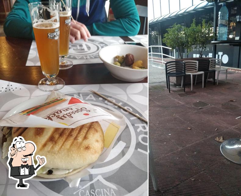 Gli interni di La Cascina Bistrot