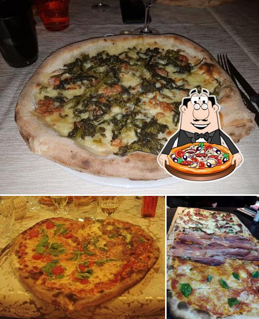 Scegli tra le molte varianti di pizza