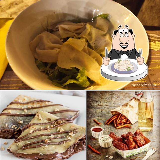 Ravioli cinesi al Anselmo Pub