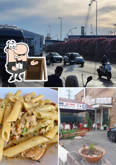 Caffè da Vinci si caratterizza per la esterno e cibo