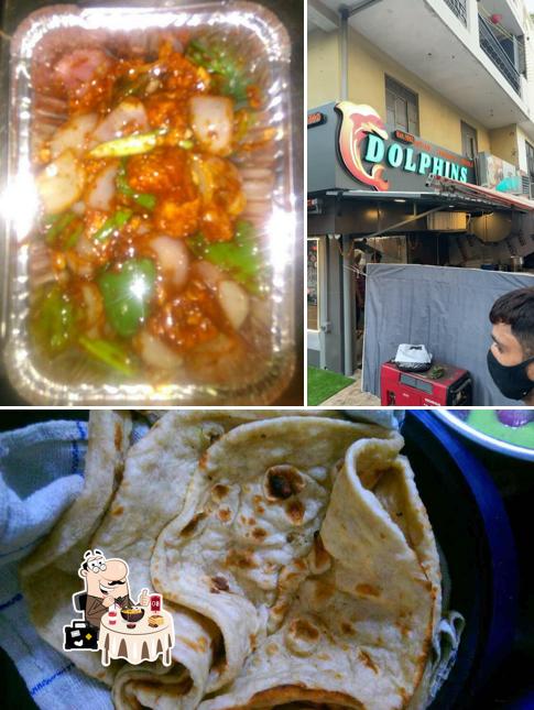 Meals at Dolphins restaurant