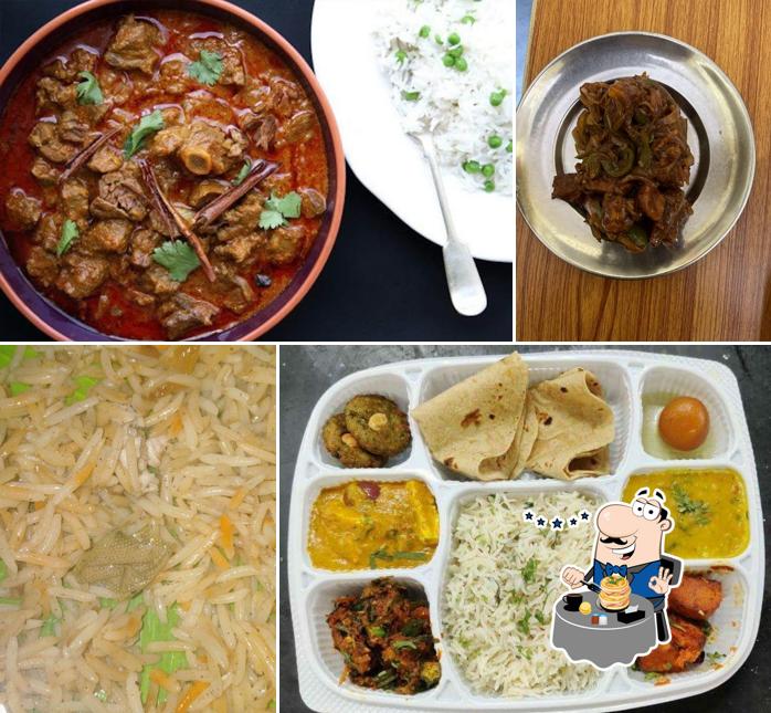 Food at New Hotel Haji Basheer
