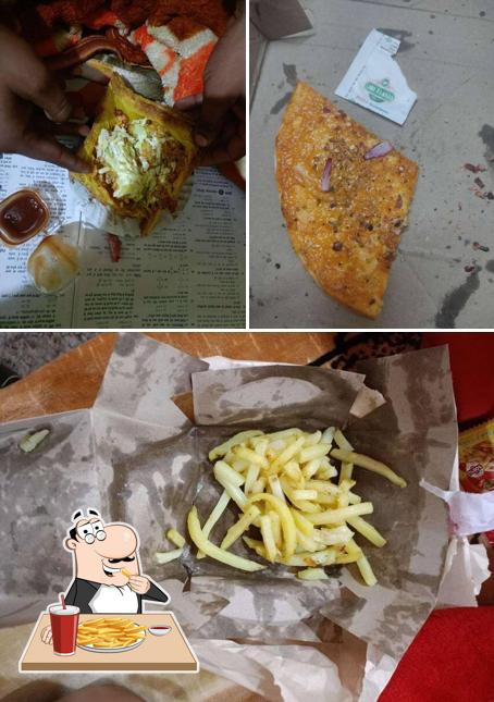 French fries at SA Pizza'& Burger