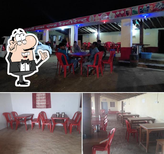 The interior of Yaduvansi dhaba and restaurant
