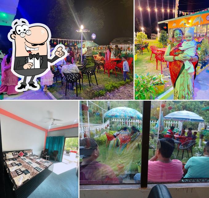 The interior of Shorea Robusta Cafe - Best Indian Food Restaurants in Dehradun, Chinese Food, Continental Food Restaurants in Dehradun