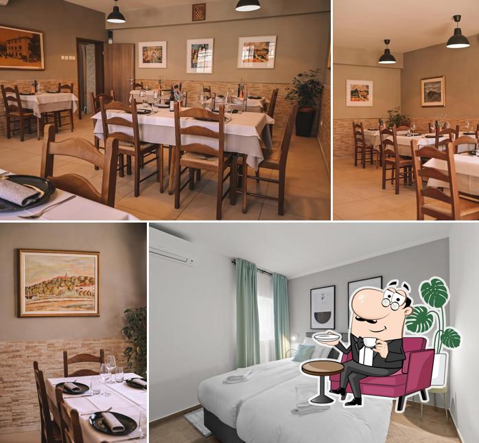 Gli interni di Tavern Most