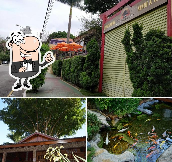 Veja imagens do exterior do The Garden - Bar, Restaurante, Espetinhos, Comida Brasileira e Comida Oriental