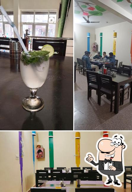 The interior of The Umbrella Restaurant