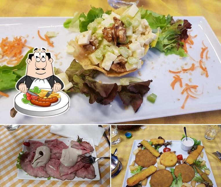 Platti al Trattoria della Vigna