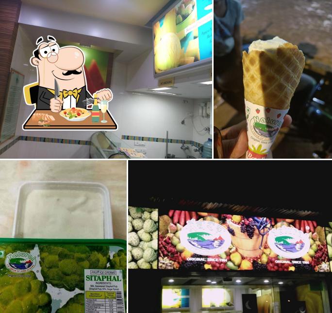 Food at Naturals Ice Cream