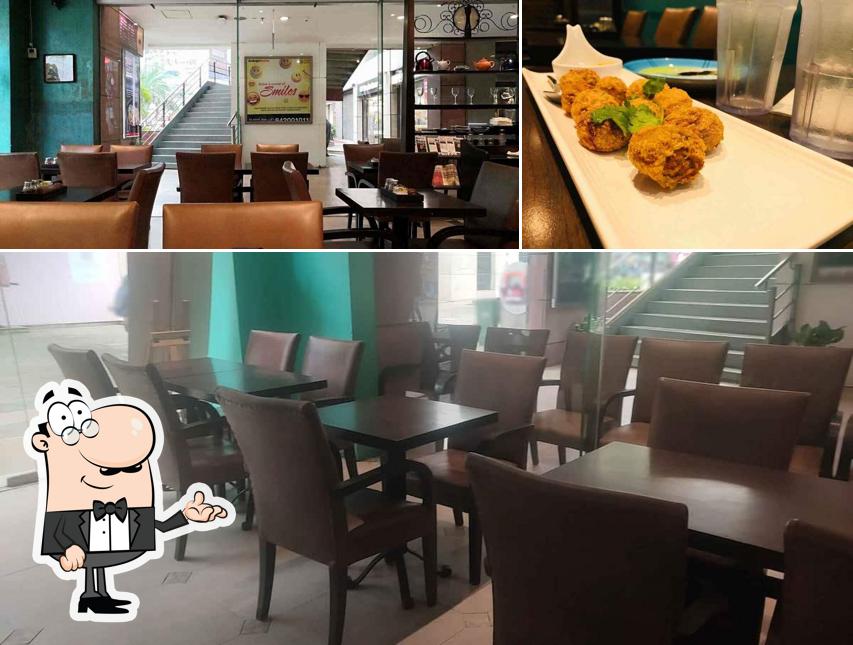 The interior of Afraa Deli