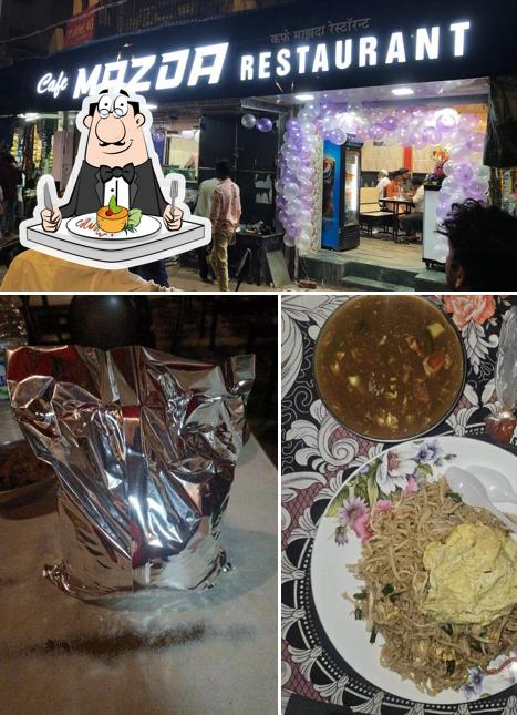 Food at Cafe Mazda