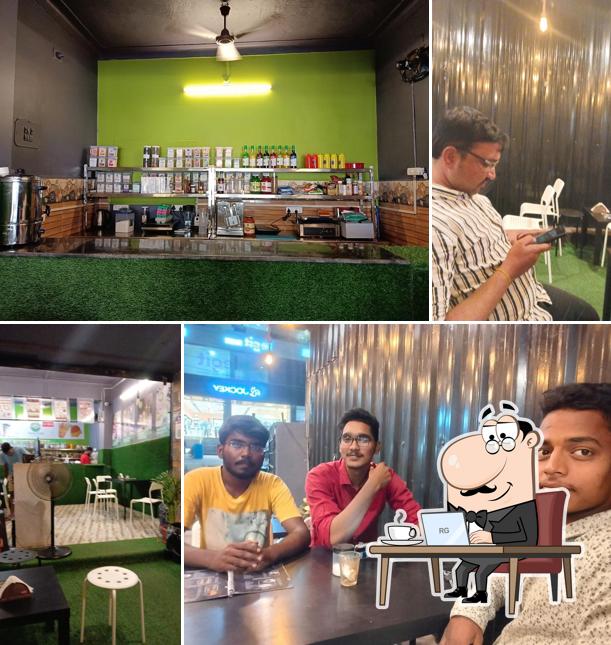 The interior of The Tea Planet